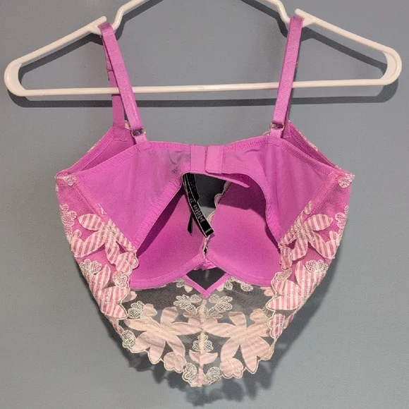 Victoria's Secret Luxe Lingerie Bras Lined Demi Women Intimates Size 34D - Picture 4 of 16